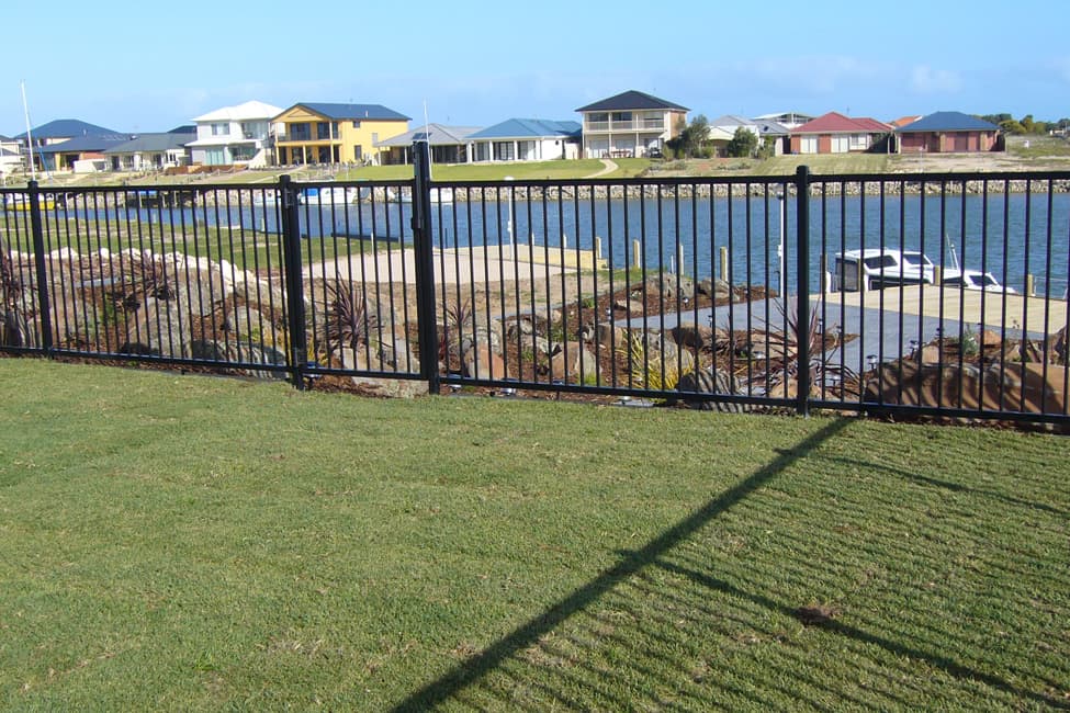 Completed Brook Turf instant lawn project