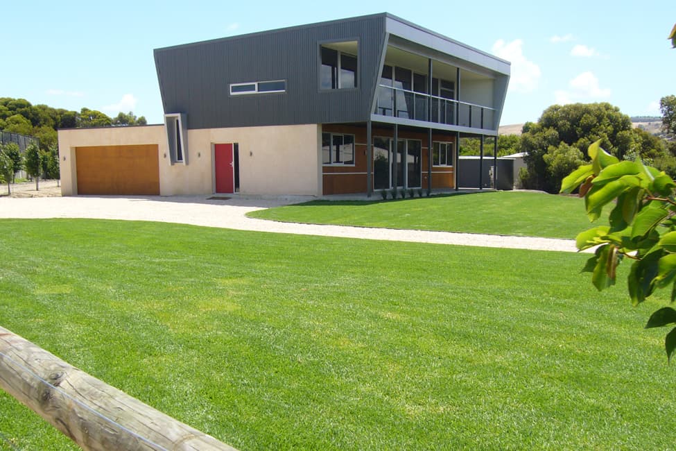 Completed Brook Turf instant lawn project