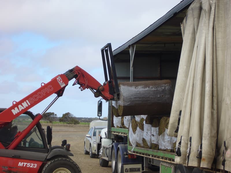 Maxi rolls of instant turf at Brook Turf