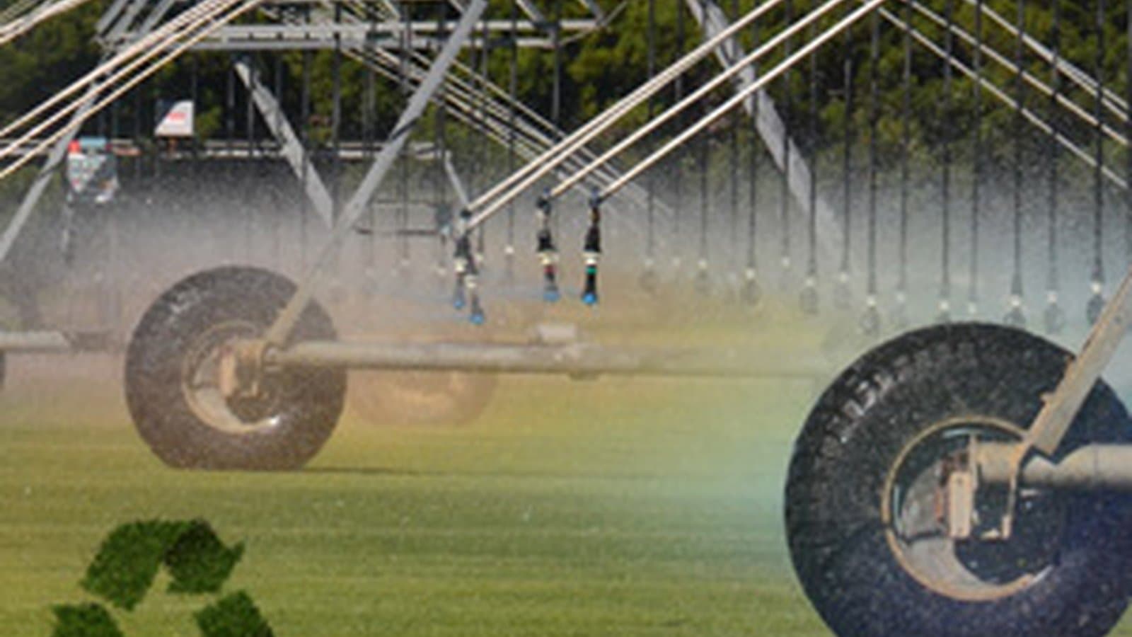 Valley irrigation system watering Brook Turf fields on the Fleurieu Peninsula